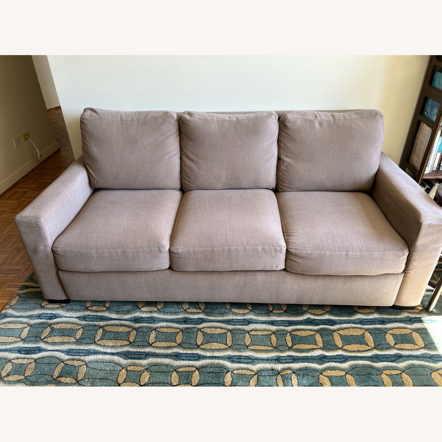 Room & Board Natural Fabric Sleeper Sofa - image-2