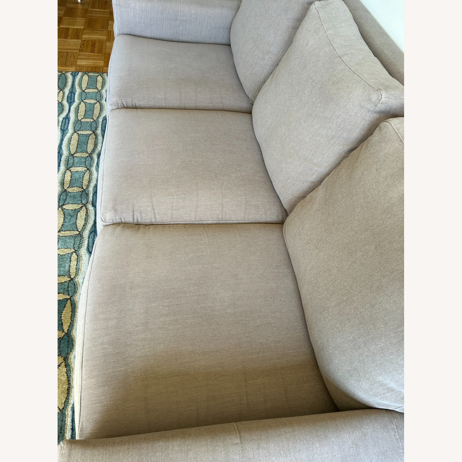 Room & Board Natural Fabric Sleeper Sofa - image-3