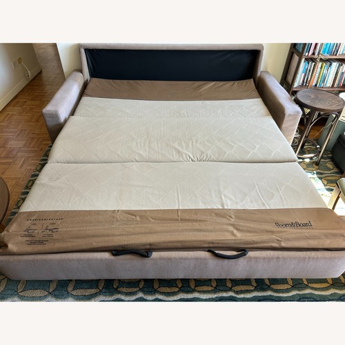 Used Room & Board Natural Fabric Sleeper Sofa for sale on AptDeco