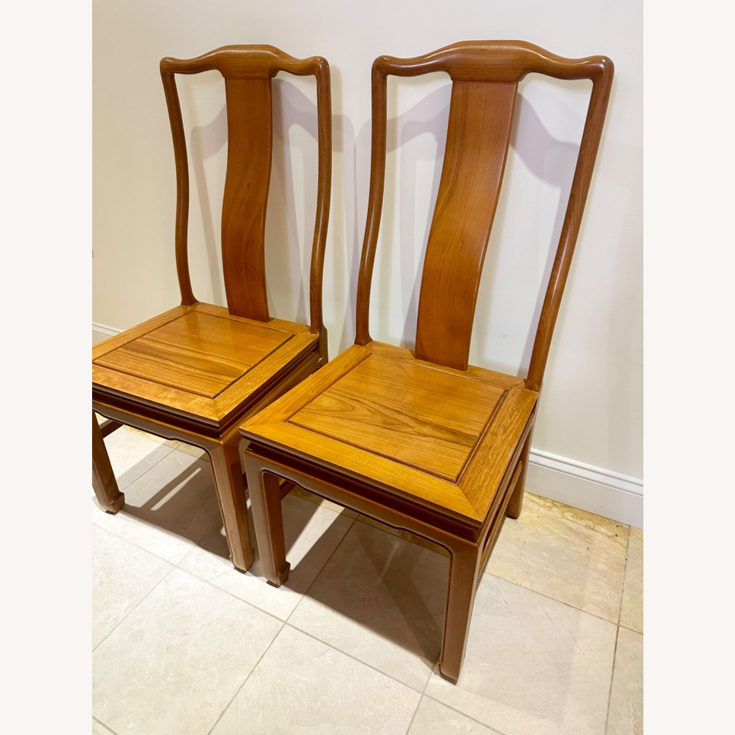 Teak Wood Dining Chairs - image-2