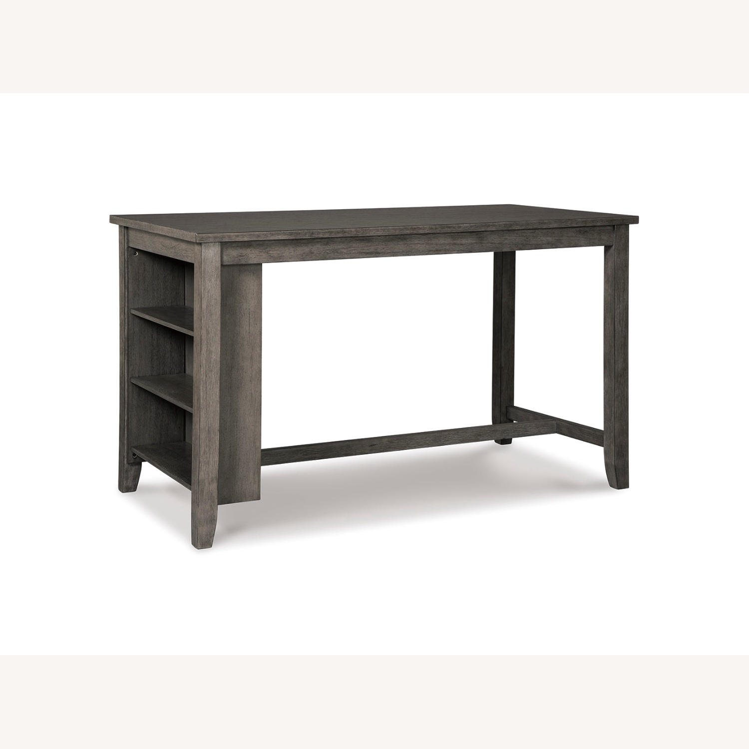 Ashley Furniture Dark Brown Wood Kitchen Island - image-4