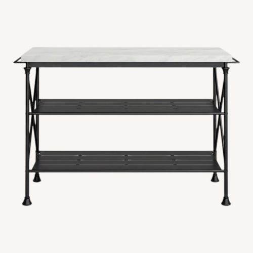 Used Heymann 53.25'' Wide Kitchen Island for sale on AptDeco