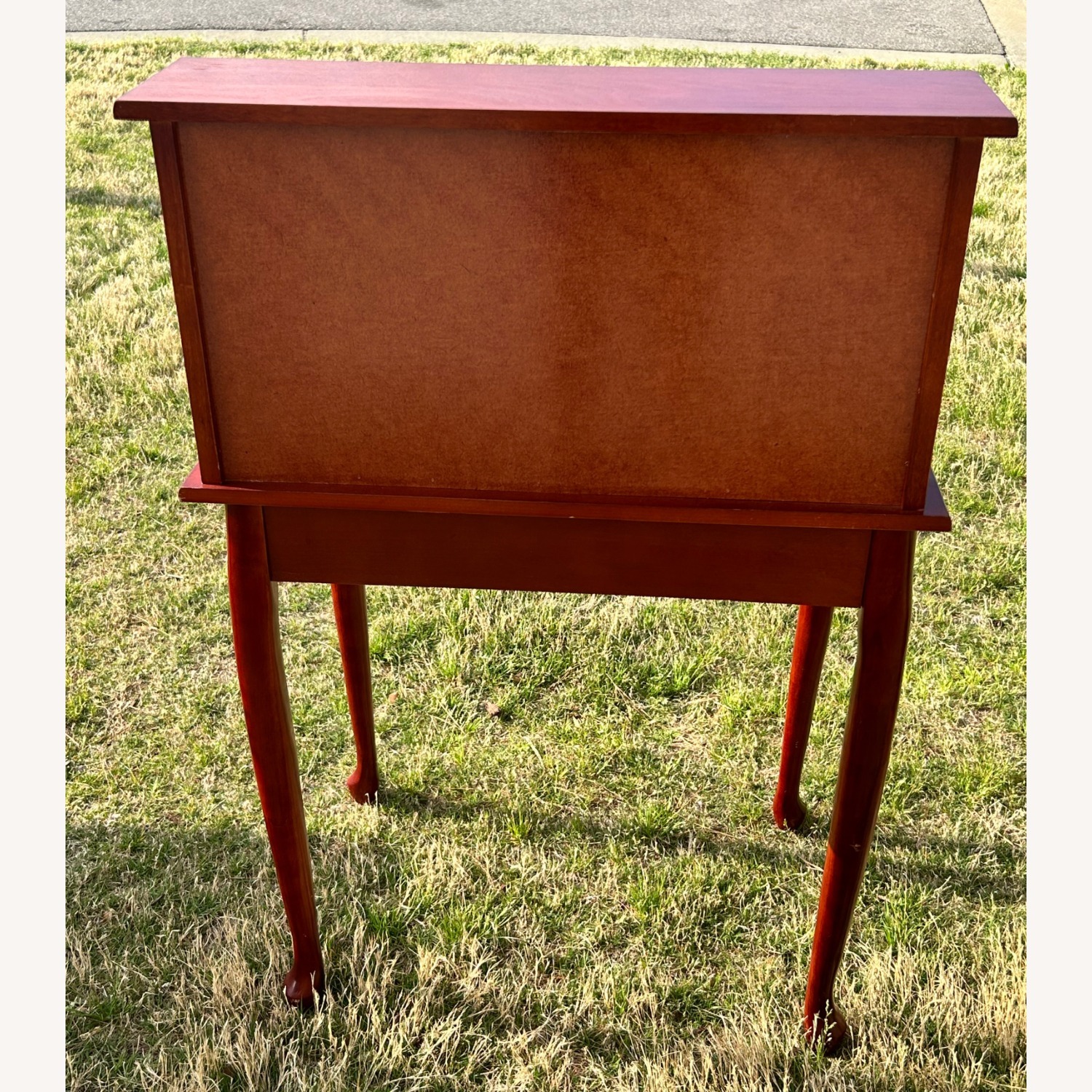 Antique Maple Wood Desk - image-2