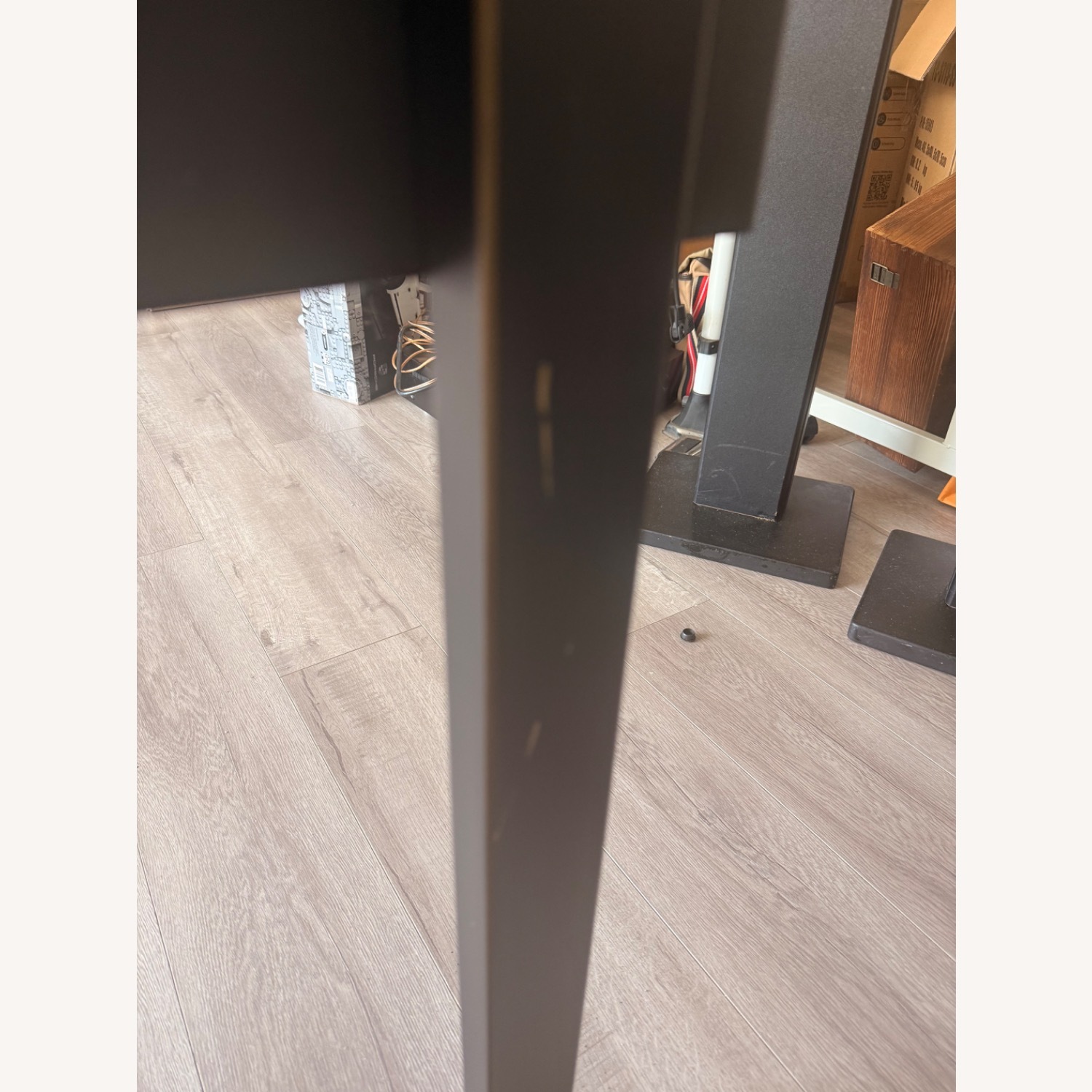 Restoration Hardware Black Desk - image-2