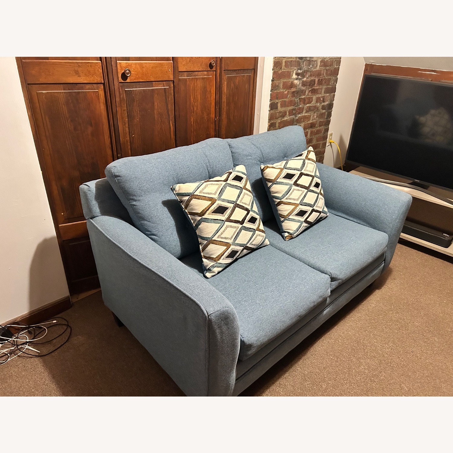 Raymour & Flanigan Loveseat Sofa - image-5