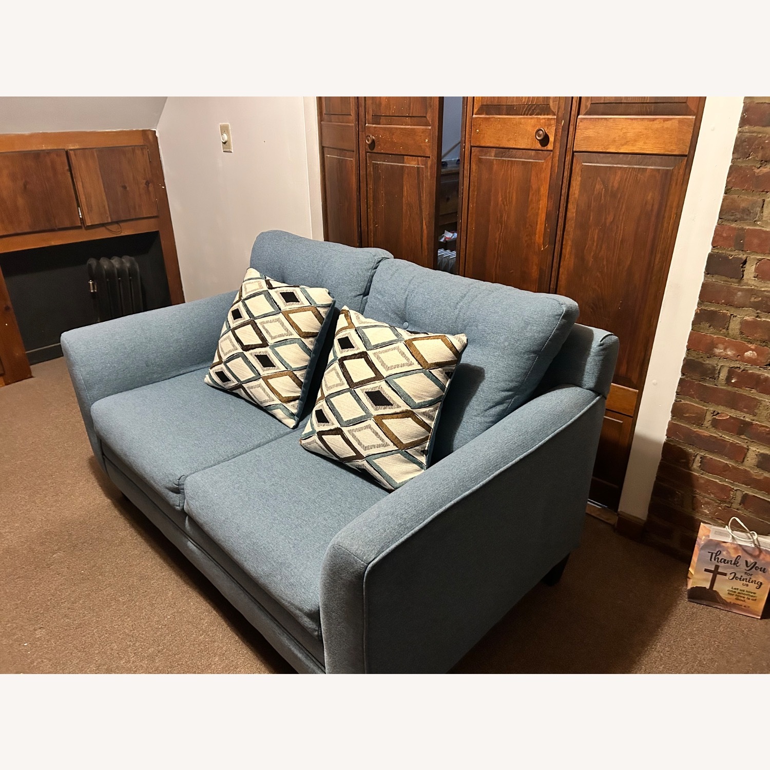 Raymour & Flanigan Loveseat Sofa - image-1