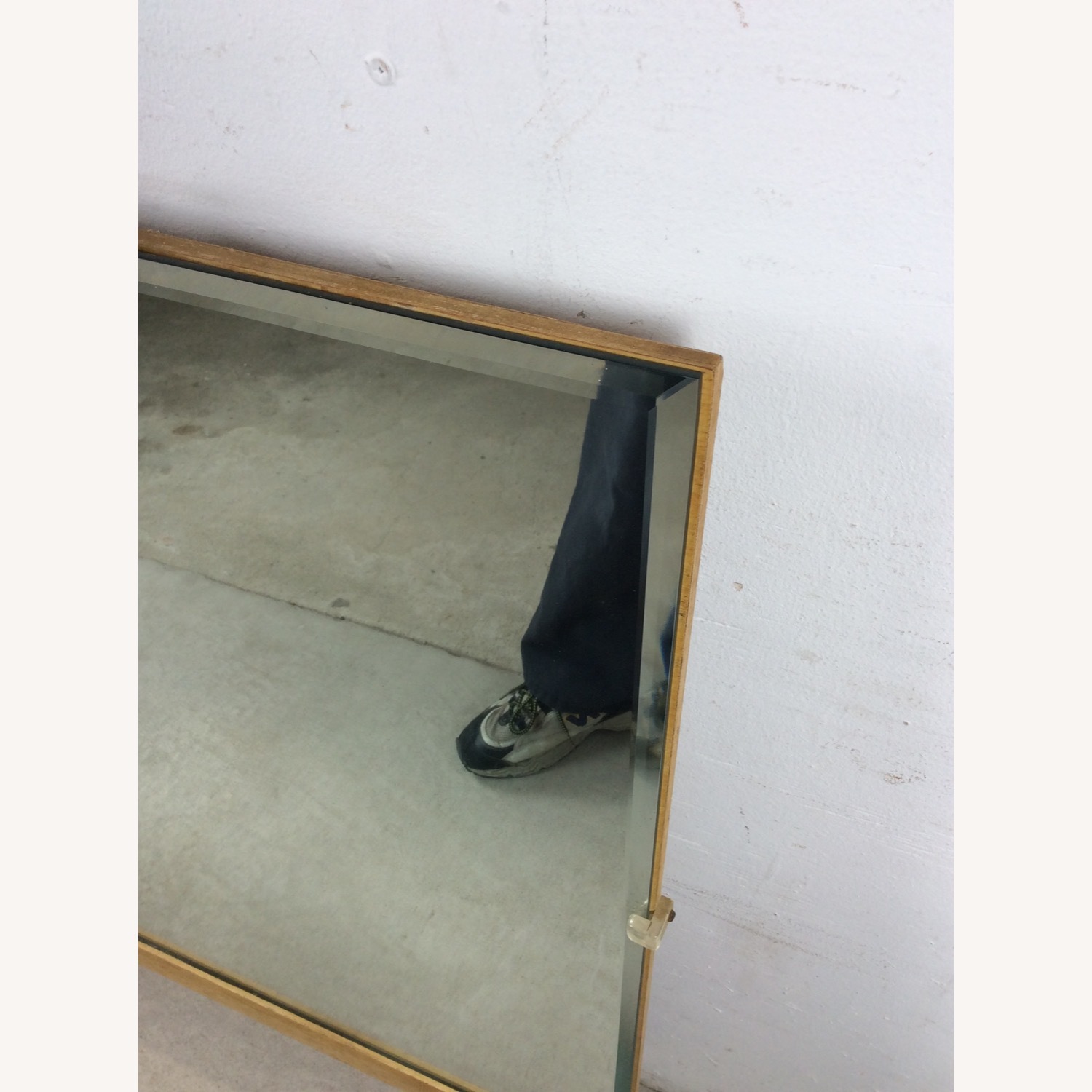 Mid Century Mountable Mirror with Beveled Glass  - image-7