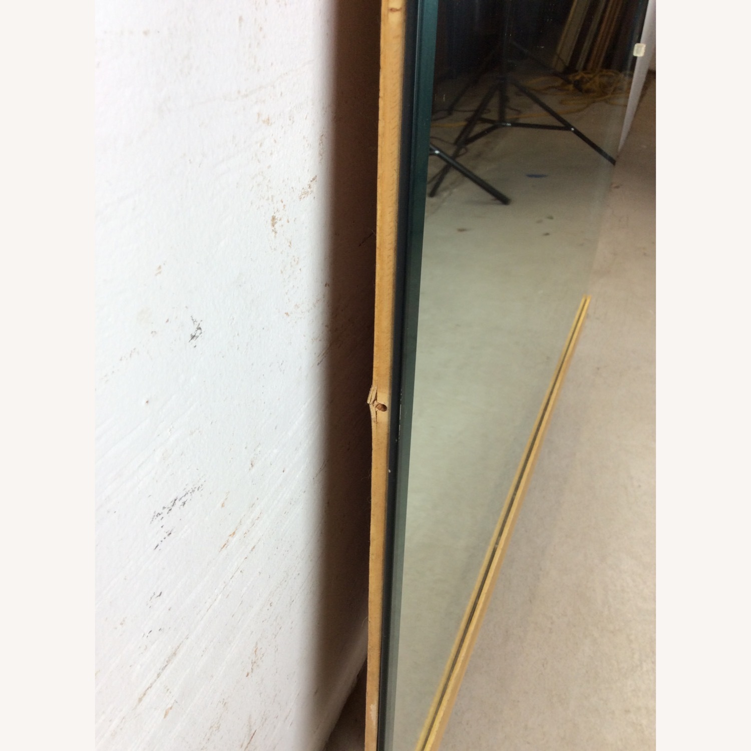 Mid Century Mountable Mirror with Beveled Glass  - image-12