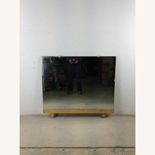 Used Mid Century Mountable Mirror with Beveled Glass  for sale on AptDeco