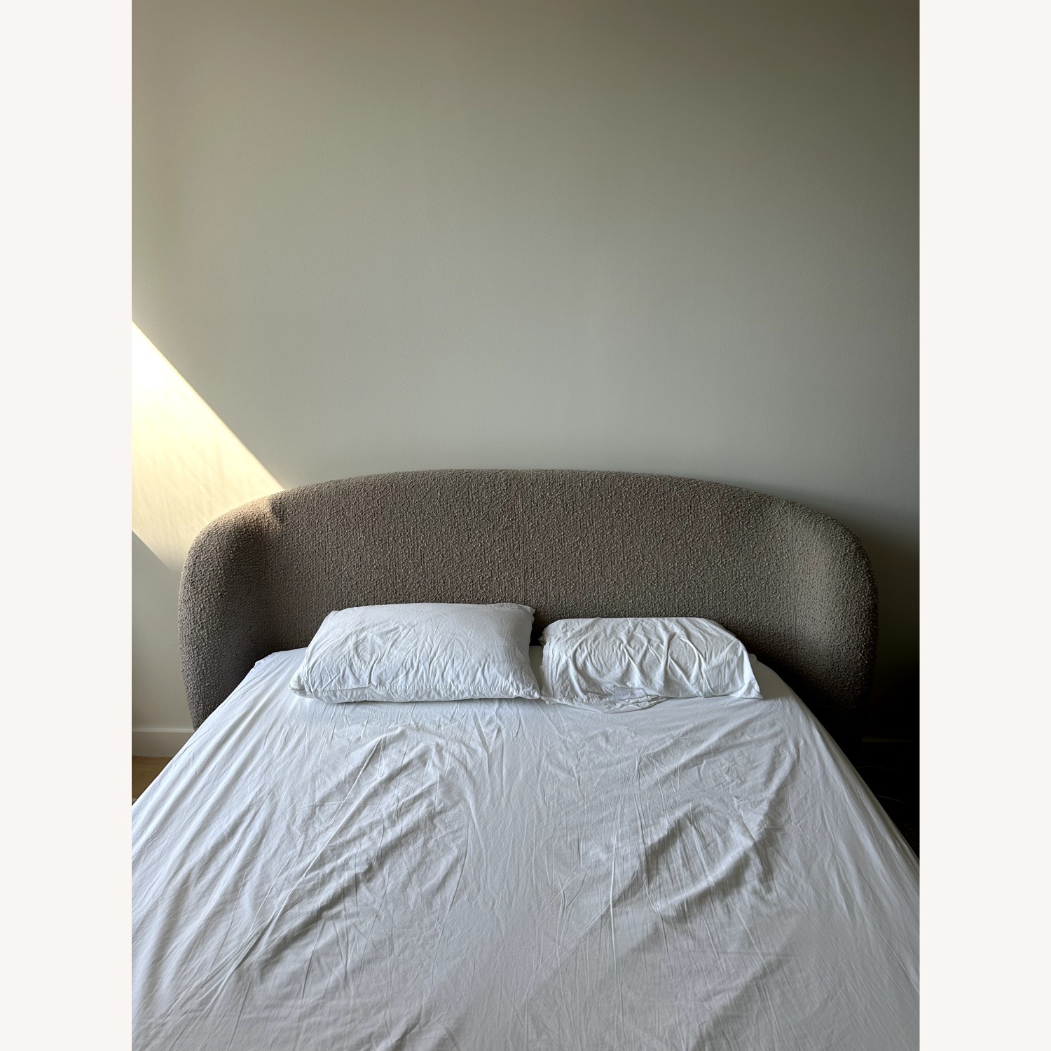 Article Kayra Queen Bed Sandstone Bouclé - image-4