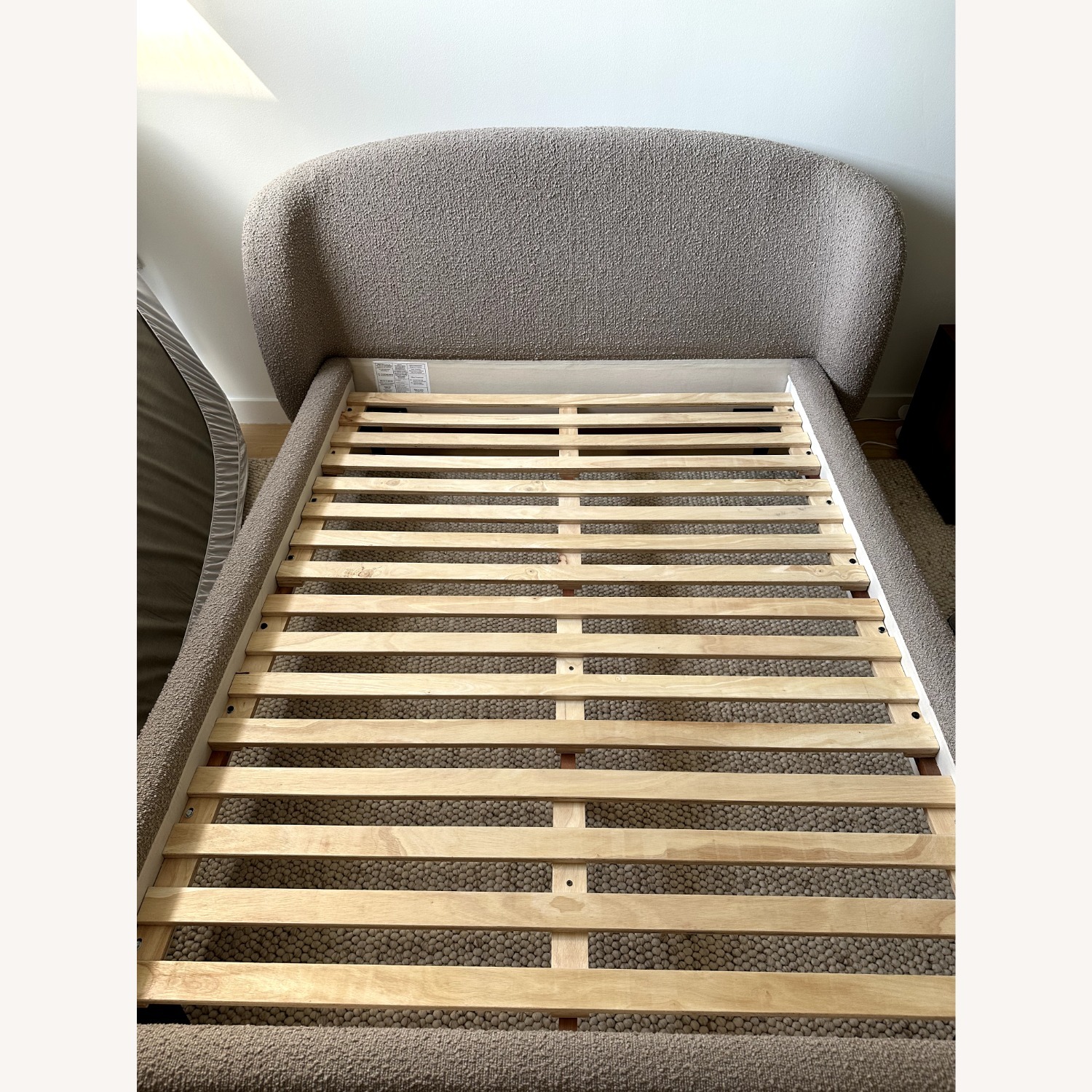 Article Kayra Queen Bed Sandstone Bouclé - image-7