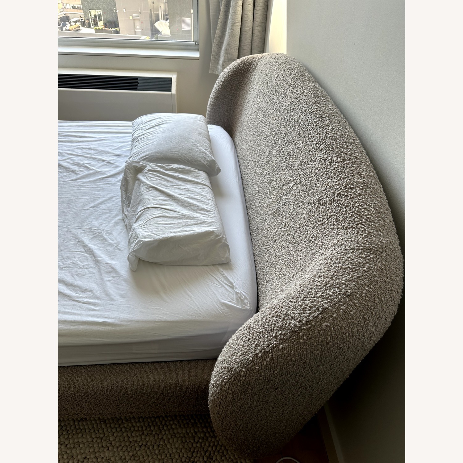 Article Kayra Queen Bed Sandstone Bouclé - image-6