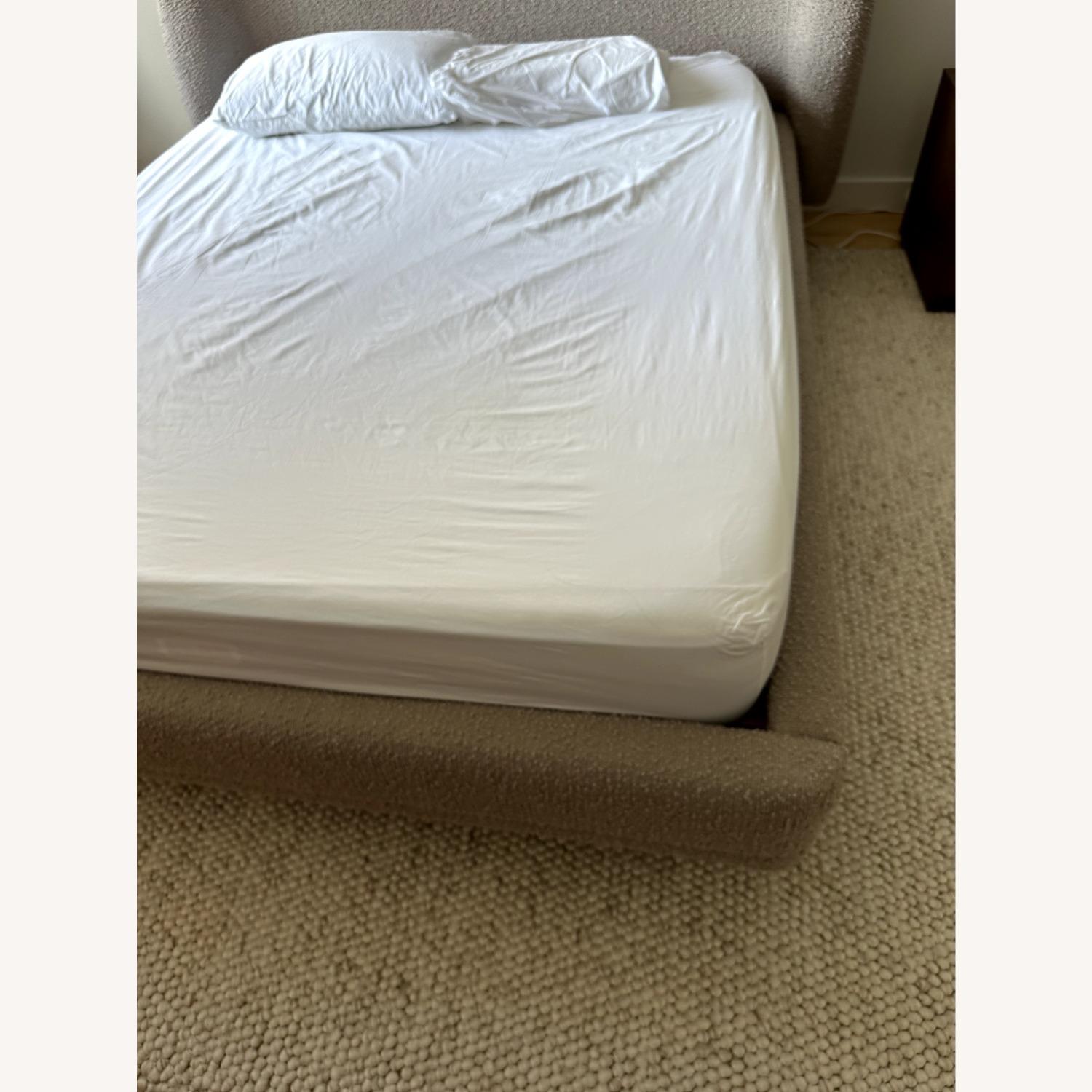 Article Kayra Queen Bed Sandstone Bouclé - image-11