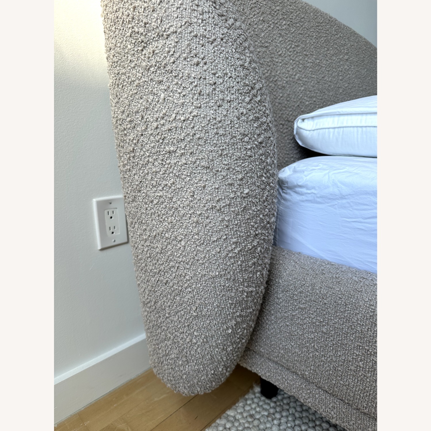 Article Kayra Queen Bed Sandstone Bouclé - image-5