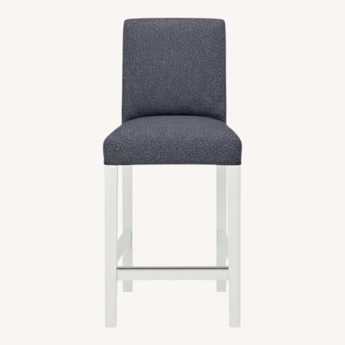 Used IKEA Bergmund Gray Fabric Stools for sale on AptDeco
