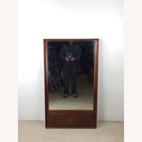 Used MCM Wall Mirror with Beveled Panel at Bottom for sale on AptDeco