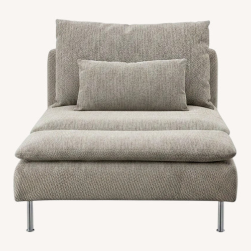 Used SÖDERHAMN Cozy Chaise Lounge With a Minimalist Design for sale on AptDeco
