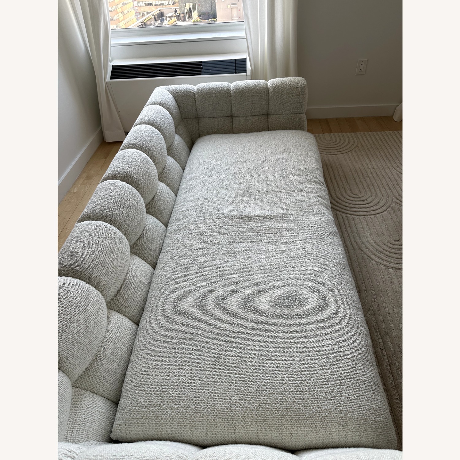 Crate & Barrel Cambria 96" Bouclé Sofa - image-11