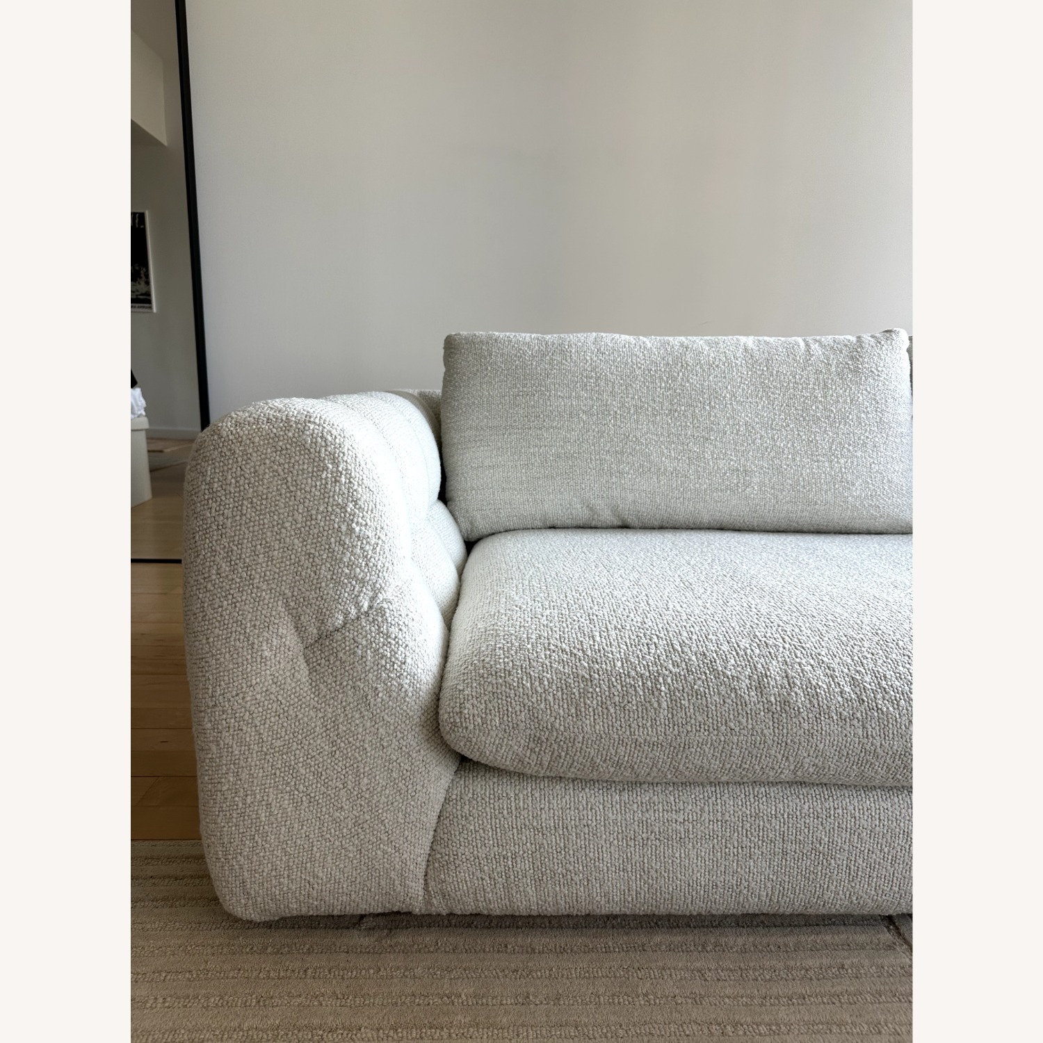 Crate & Barrel Cambria 96" Bouclé Sofa - image-10