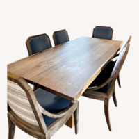 Crate & Barrel Dakota Table, Ballard Designs Chairs