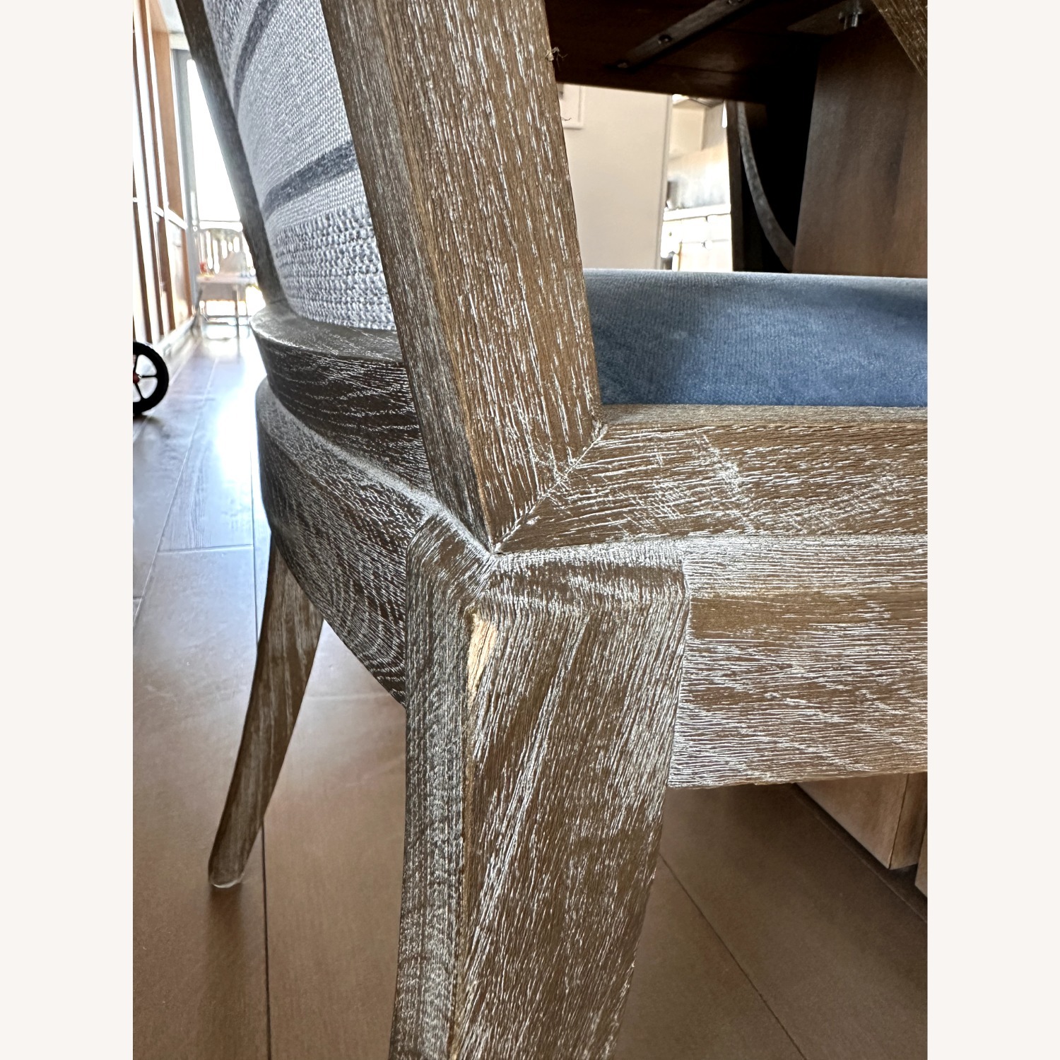 Crate & Barrel Dakota Table, Ballard Designs Chairs - image-9