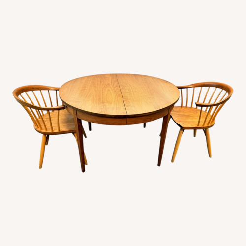 Used Thos. Moser Table and Chairs (Cherry) for sale on AptDeco