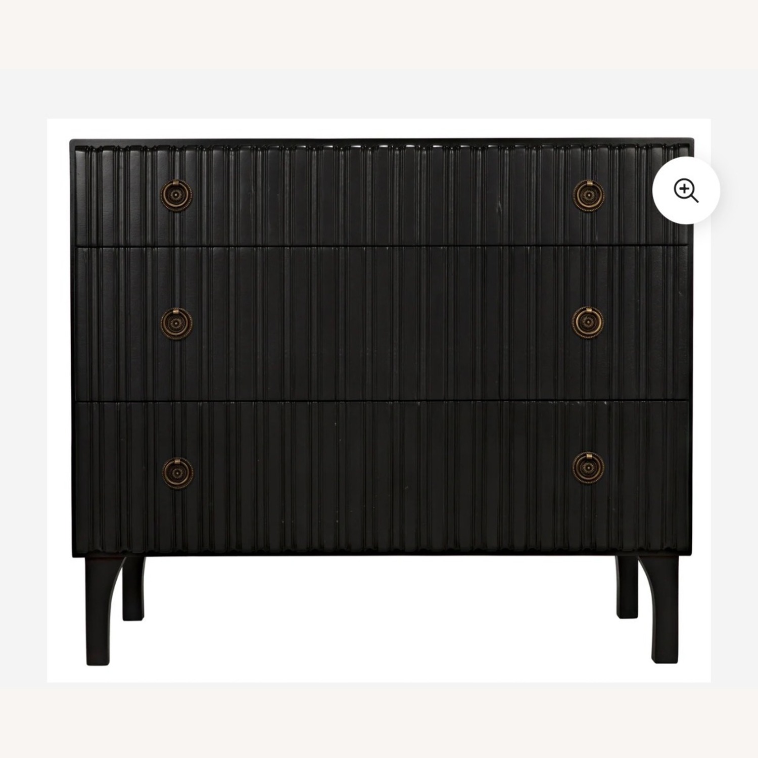 NOIR Daryl Black Mahogany Dresser - image-1