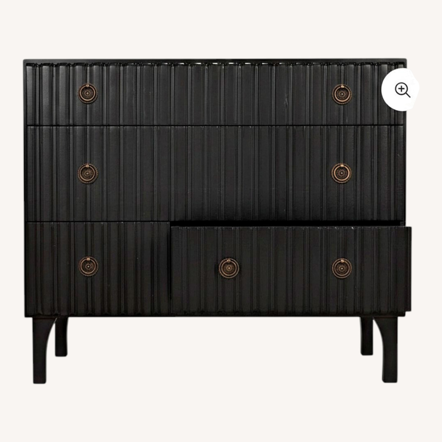 NOIR Daryl Black Mahogany Dresser - image-4