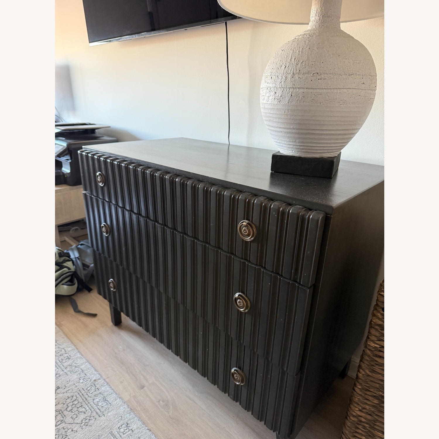 NOIR Daryl Black Mahogany Dresser - image-3