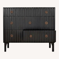 NOIR Daryl Black Mahogany Dresser