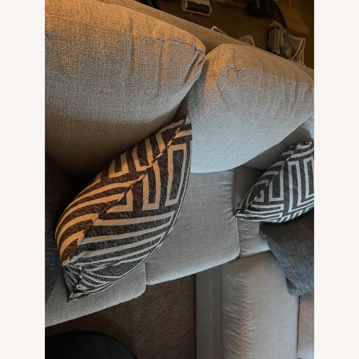 Light Gray 2 Piece Sectional - image-6