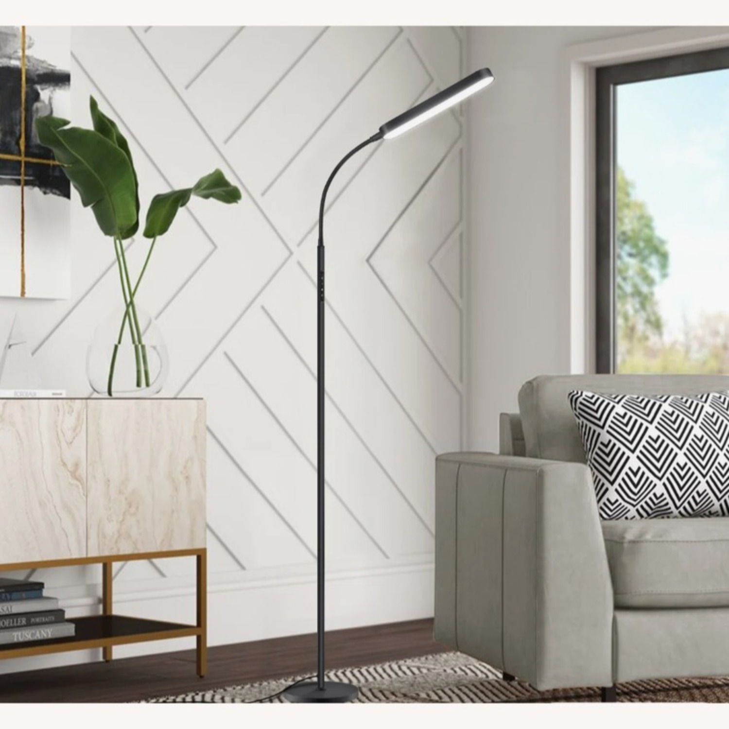 LED Floor Lamp w Reading Mode - image-1