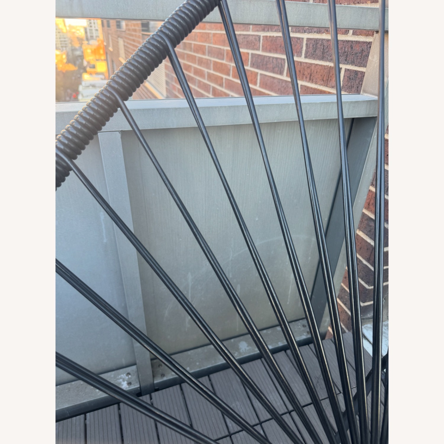 CB2 Black Accent Chair - image-4