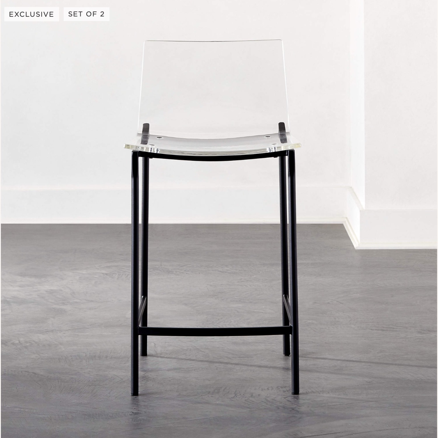 CB2 Black Dining Chairs - image-1