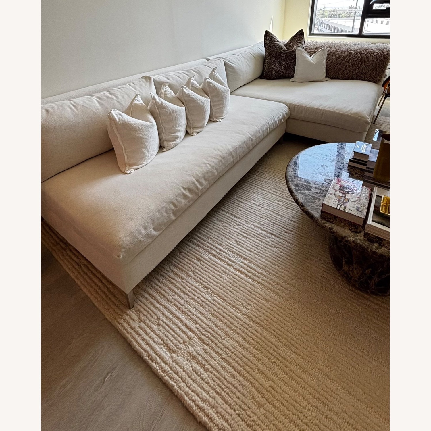 CB2 Cb2 X Gq Natural Wool Area Rug 8' x 10' - image-3