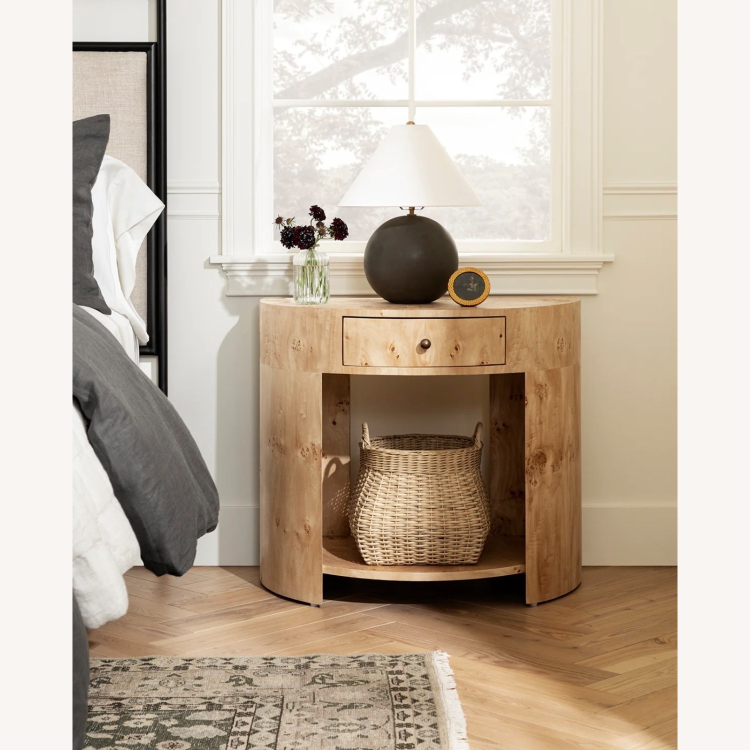 McGee and Co Pia Natural Wood Nightstands - image-10