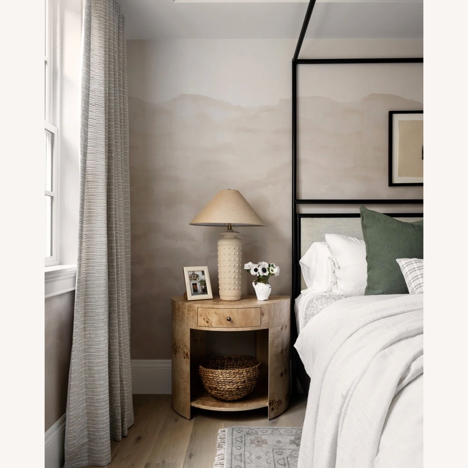 McGee and Co Pia Natural Wood Nightstands - image-9