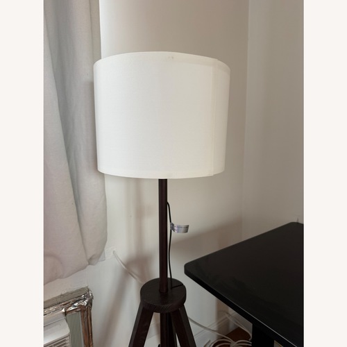 Used IKEA LAUTERS Black Floor Lamp for sale on AptDeco