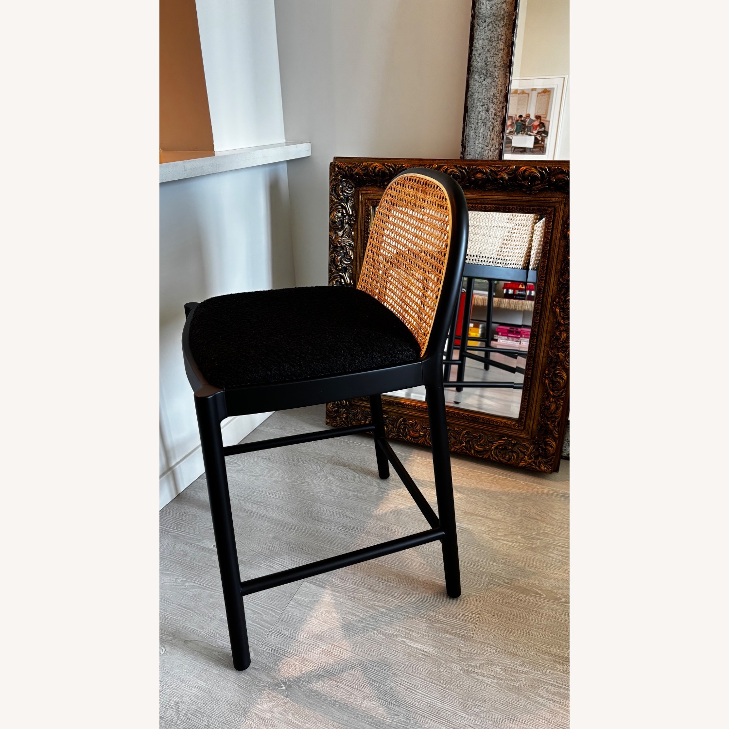 CB2 Black Wood Dining Chairs - image-2