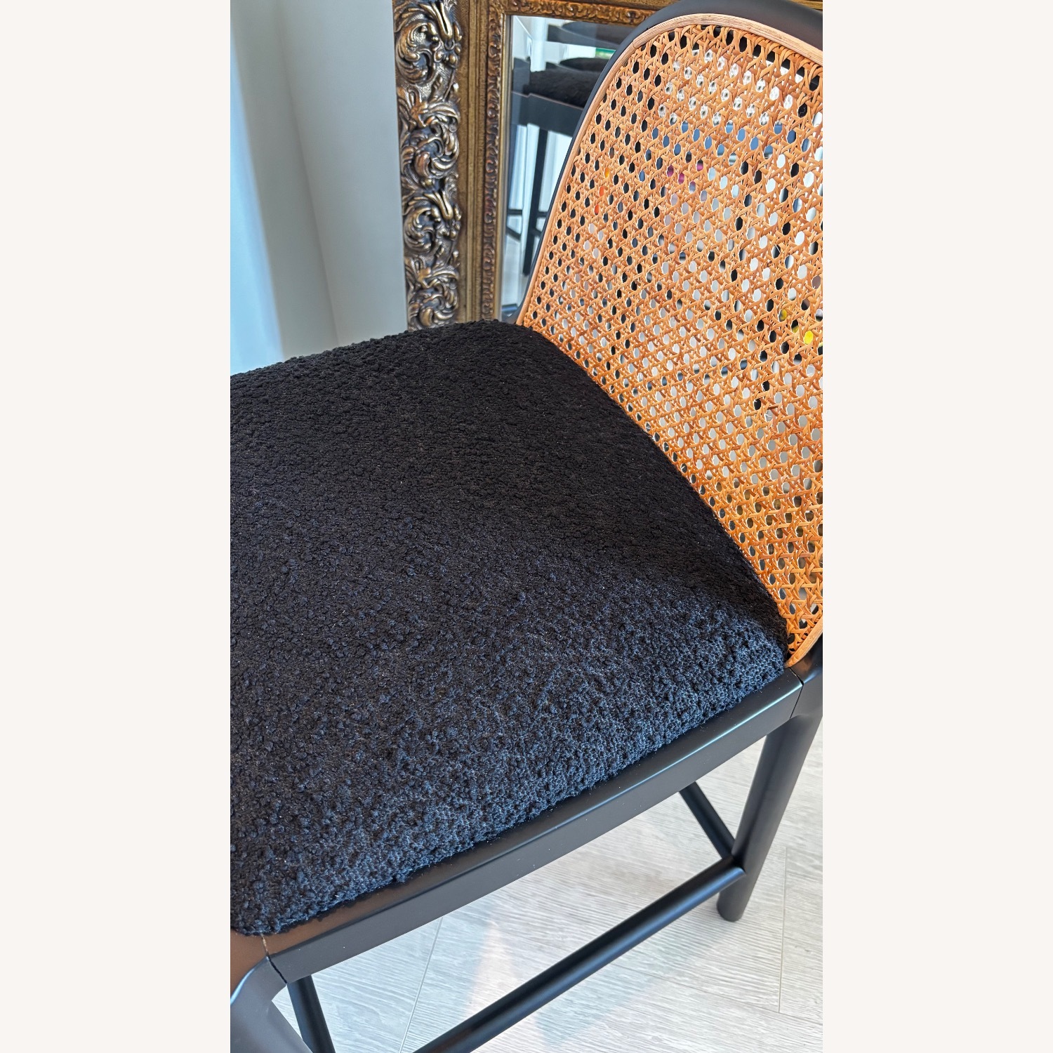 CB2 Black Wood Dining Chairs - image-3