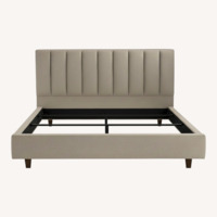 Room & Board Hartley Queen Bed Gray