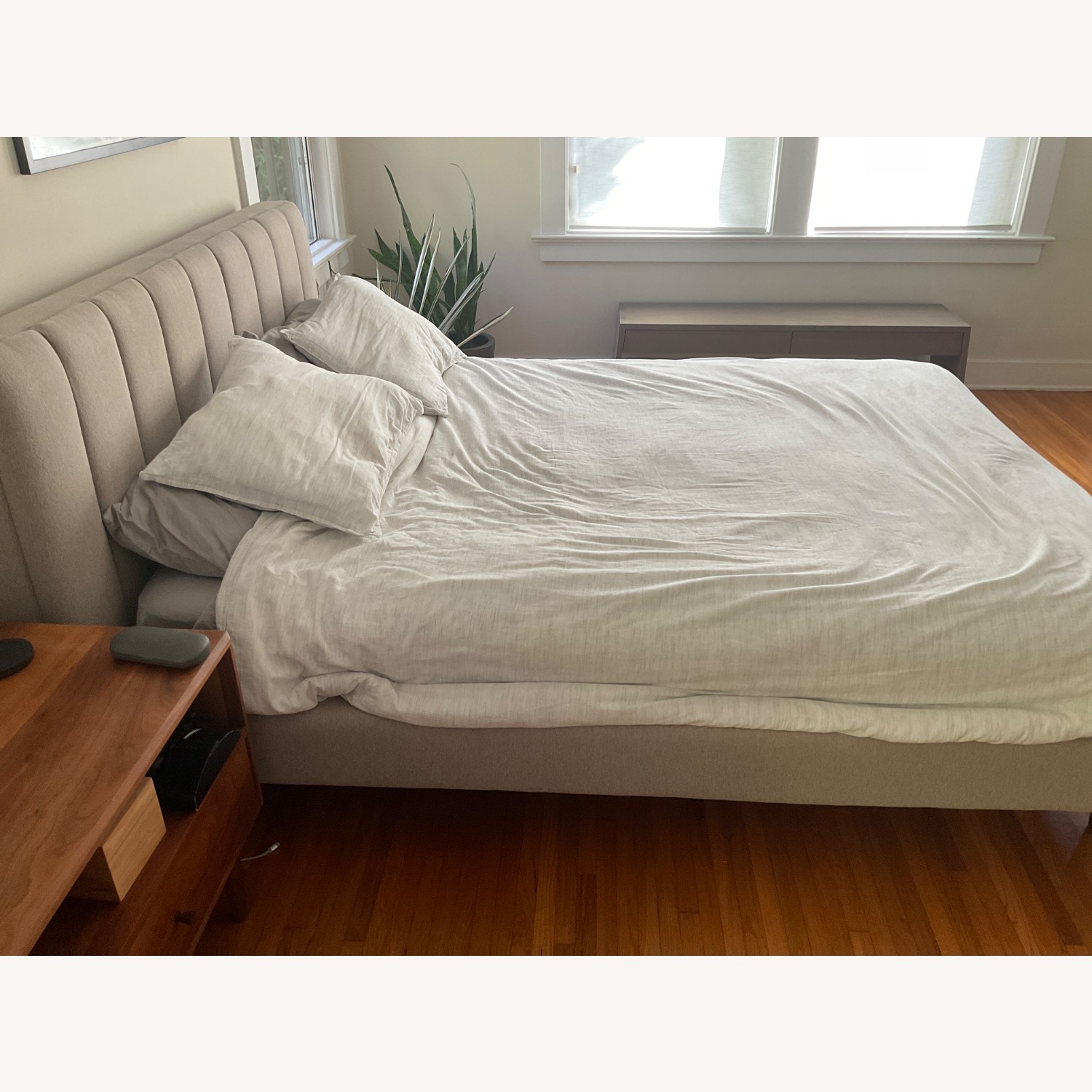Room & Board Hartley Queen Bed Gray - image-2
