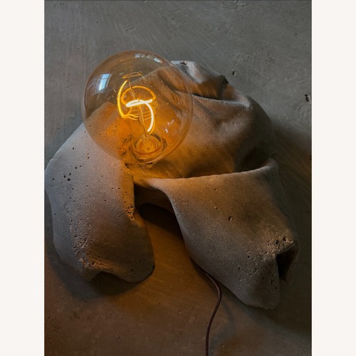 Used Concrete Sculptural Lamp for sale on AptDeco