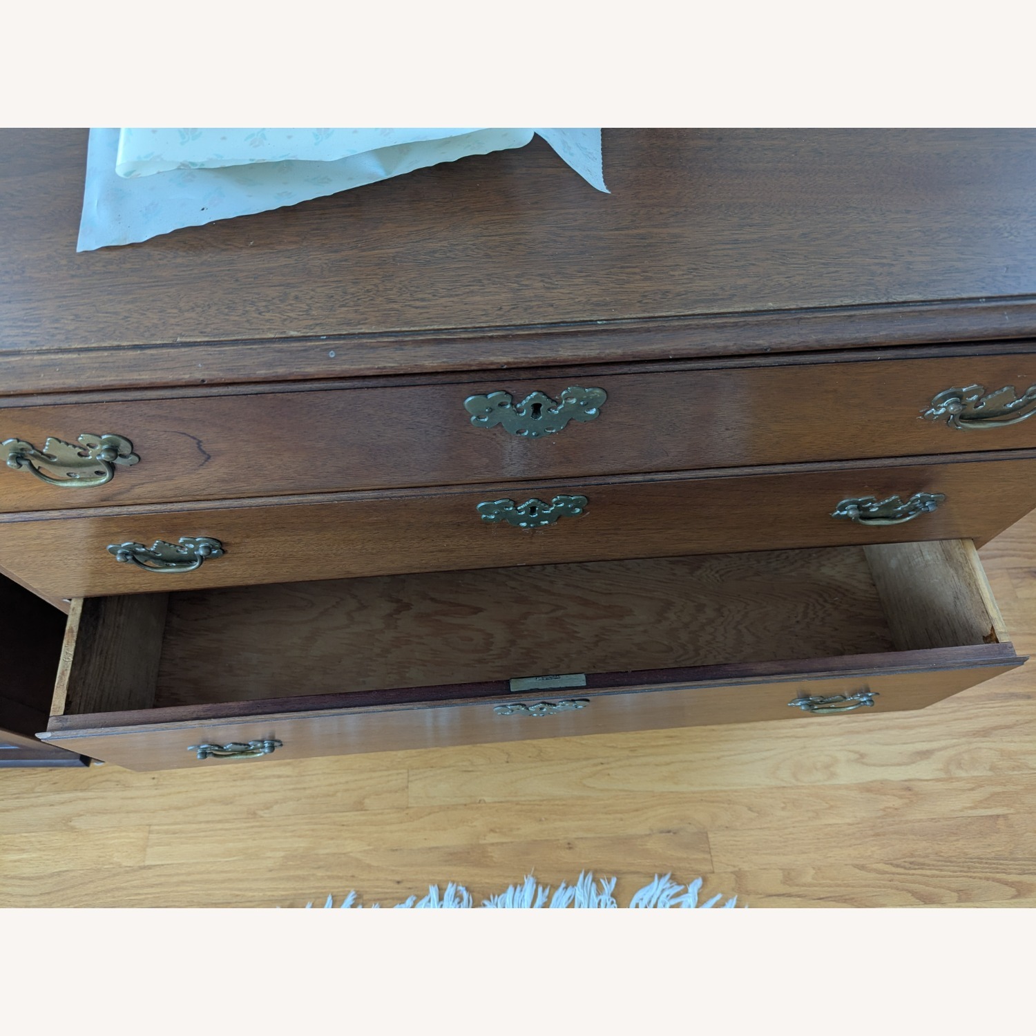 Chippendale Chest Solid Wood - image-6