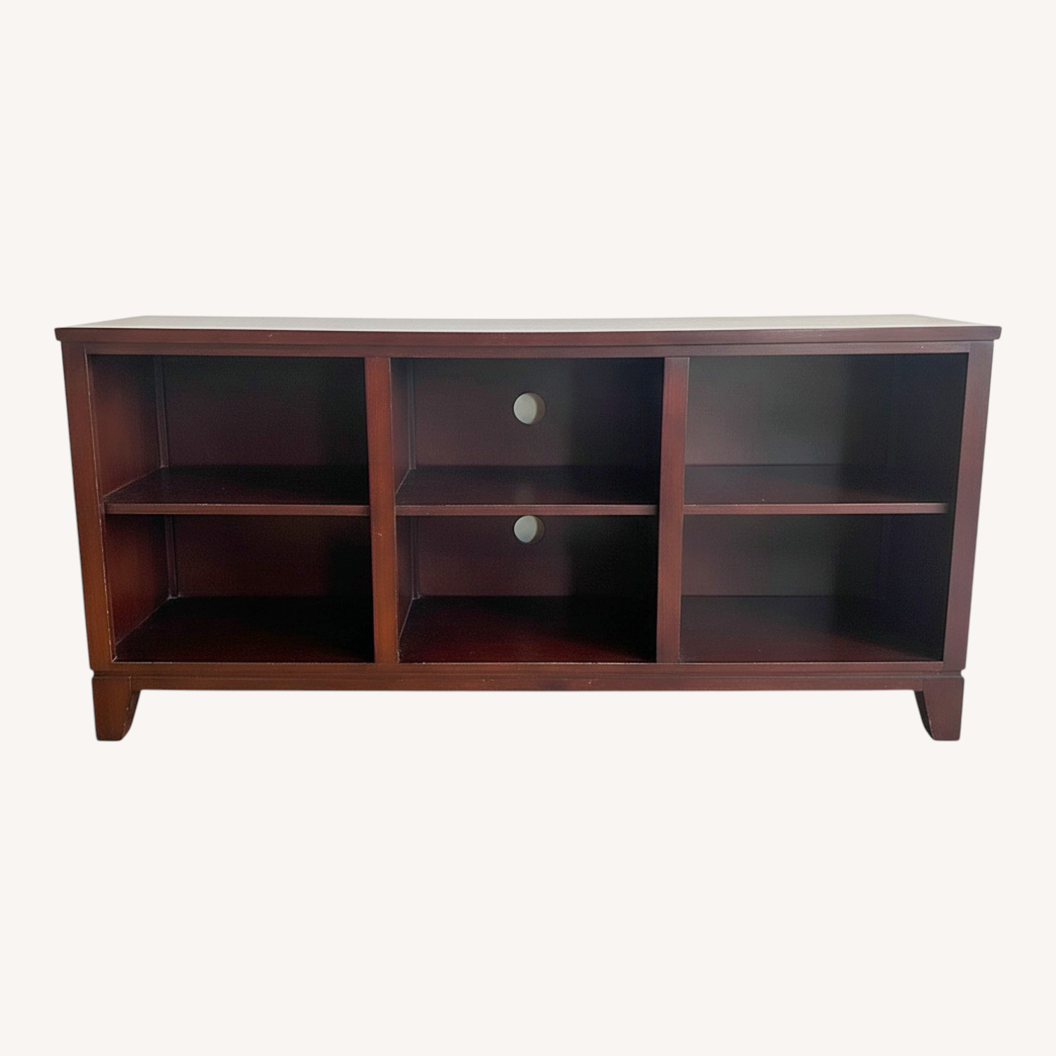 Ethan Allen Dark Brown Media Storage - image-0
