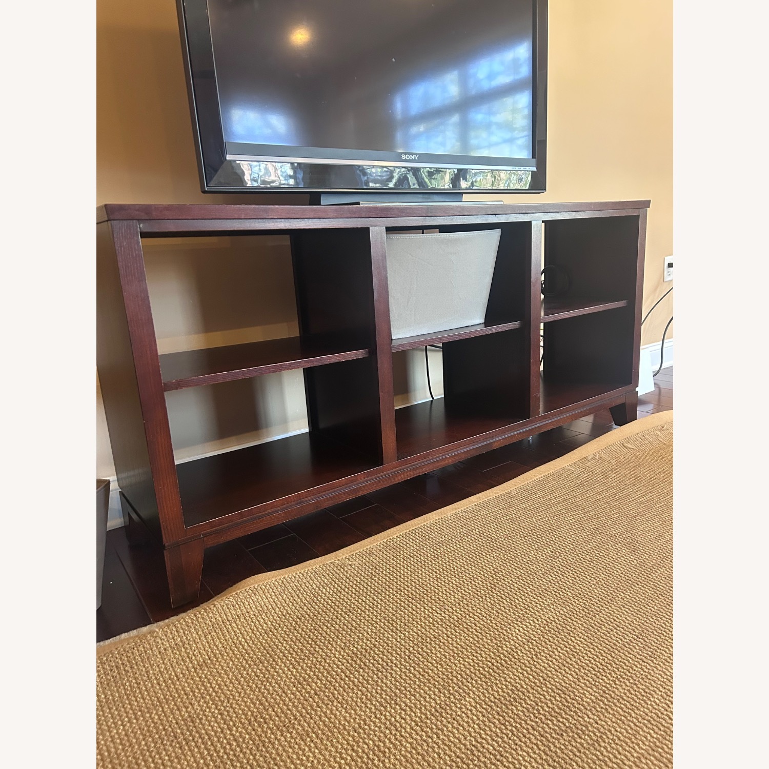 Ethan Allen Dark Brown Media Storage - image-3