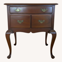 Cherry Queen Anne Low Chest