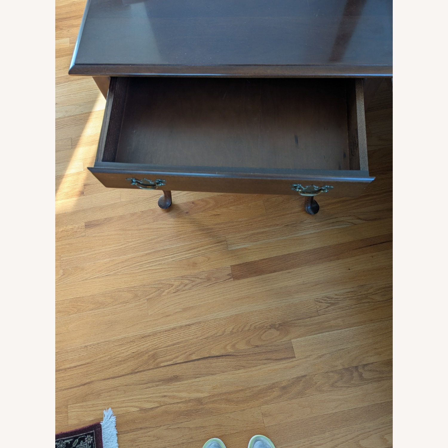 Cherry Queen Anne Low Chest - image-5