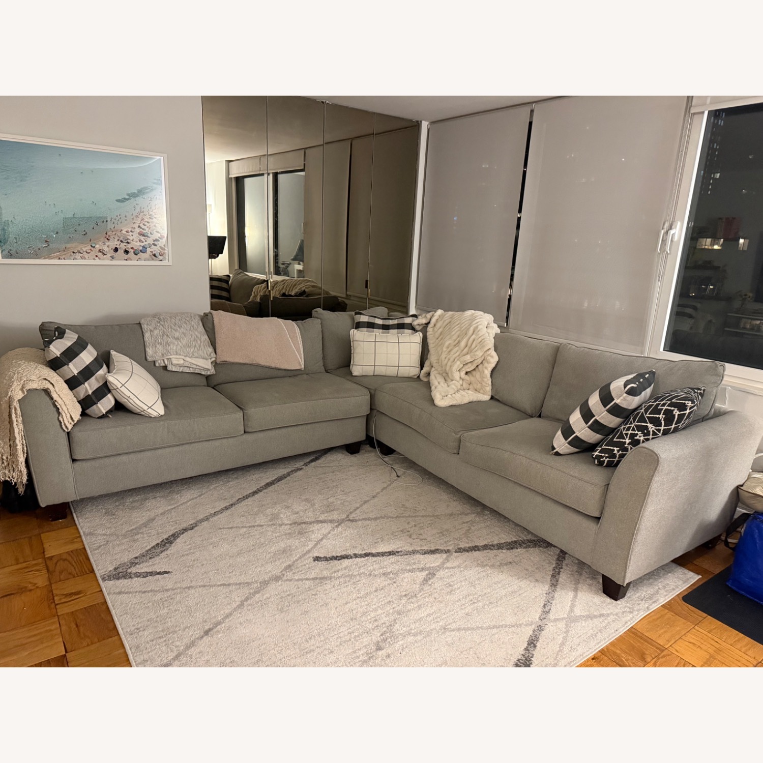 Raymour & Flanigan Daine 3-pc. Sectional Sofa - image-1