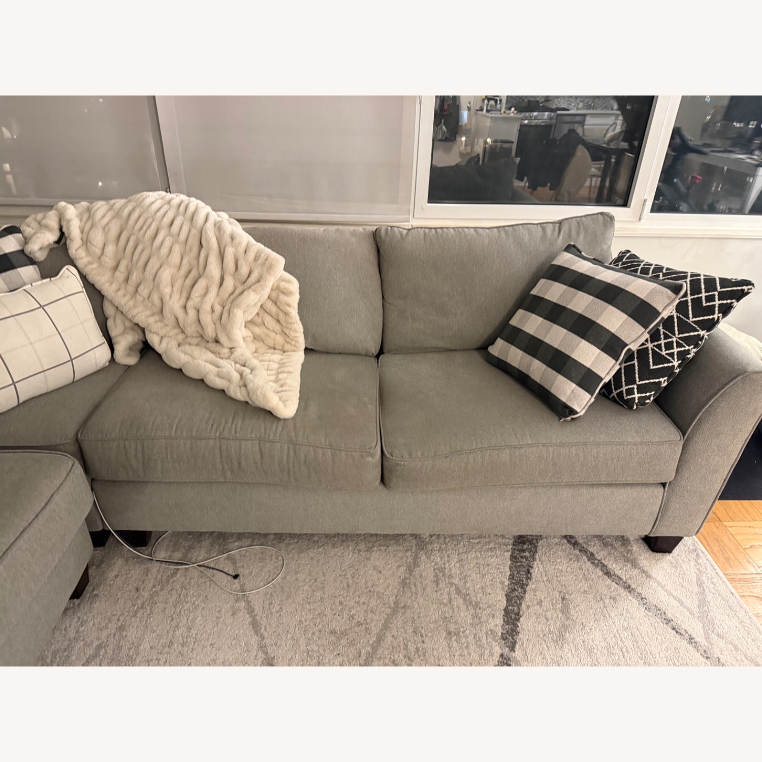 Raymour & Flanigan Daine 3-pc. Sectional Sofa - image-4